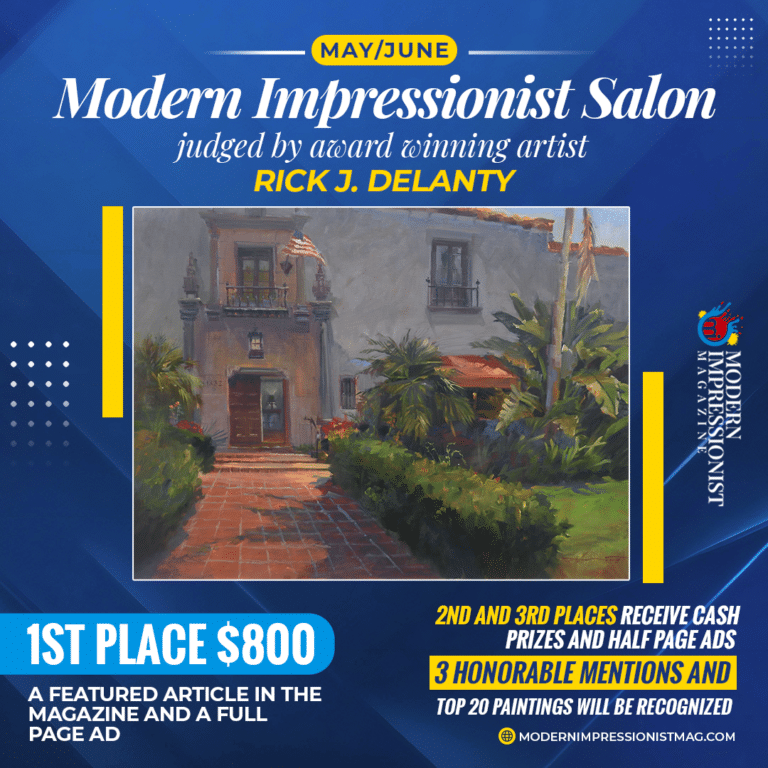 The May/June Modern Impressionist Salon is going on now! Enter Here!