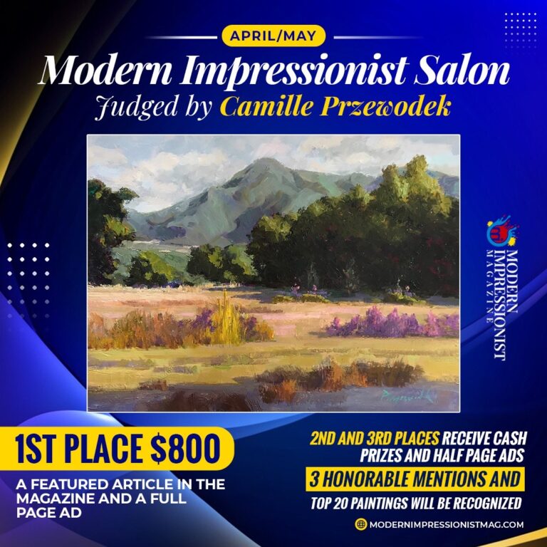 The April/May Modern Impressionist Salon is going on now! Enter here!